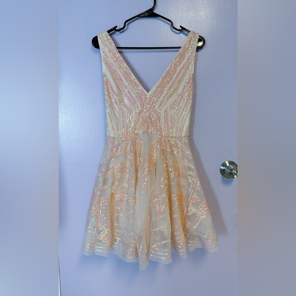 Bebe Sequin Dress